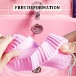 Anubhav Janni Baby Bath Sponge Painless Body Shower Sponge Dead Skin Remover Sponge Soft Exfoliating Scrub Reusable Dead For Scrubber Adults Children Women Ultra Soft Sponge (Pack Of 2 Pcs) - Image 6