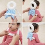 Anubhav Janni Baby Head Protector Supporter Angel Pillow Prevent Injuries Wile Crawling Safety Crawling Toddlers Pad Cushion Flexible Strap Back Protection Walkers (Multicolor) (Pack Of 1 Pcs) - Image 5