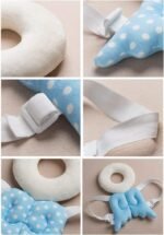 Anubhav Janni Baby Head Protector Supporter Angel Pillow Prevent Injuries Wile Crawling Safety Crawling Toddlers Pad Cushion Flexible Strap Back Protection Walkers (Multicolor) (Pack Of 1 Pcs) - Image 8