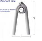 Anubhav Janni Anti slip Plumbing Repair Wrench Tool Anti Slip for Kitchen Bathroom Universal Tap Faucet Opener Spanner Plastic Sink Installation Easy Aerator Heavy Duty (Pack Of 1 Pcs) - Image 2