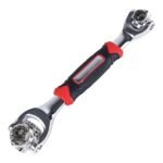 Anubhav Janni Tiger Universal Wrench Socket Multifunction Tool with Degree Rotating Head Magnetic Spanner for Home and Car Repair Works Wrenches Screwdriver Set With Works (Pack Of 1 Pcs)