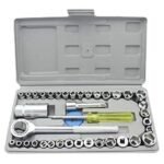 Anubhav Janni 40 In 1 Tool Kit Wrench Tool Kit Screwdriver And Socket Set in Screw Driver PCS Automobile Motorcycle Box Sleeve Suit Hardware Car Repair Tools Home kit Multi Purpose  (Set Of 1)