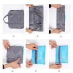 Anubhav Janni Flight Foldable Travel Bags Luggage Spacious with Pockets Weekender Zipper Duffle Bag for Handbag Conveniently Carry On Trolley Waterproof Stylish ( pack of 1 ) - Image 7
