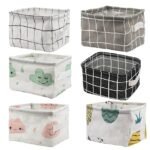 Anubhav Janni New Folding Storage Laundry Basket Foldable Washing/Storage with Handles Used Clothes Bag Hamper for Dirty Toys Lightweight Children Women Men Collapsible Organizer ( pack of 1 ) - Image 8