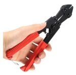 Anubhav Janni Mini Bolt Cutter Wire Hand Tool Chain Mesh Threaded Rod Breaking Alloy Steel Heat Treated Blades Professional Chrome Vanadium With Handle End with A Lock Plier (Pack Of 1 Pcs) - Image 2