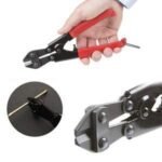Anubhav Janni Mini Bolt Cutter Wire Hand Tool Chain Mesh Threaded Rod Breaking Alloy Steel Heat Treated Blades Professional Chrome Vanadium With Handle End with A Lock Plier (Pack Of 1 Pcs) - Image 5
