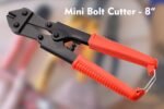 Anubhav Janni Mini Bolt Cutter Wire Hand Tool Chain Mesh Threaded Rod Breaking Alloy Steel Heat Treated Blades Professional Chrome Vanadium With Handle End with A Lock Plier (Pack Of 1 Pcs) - Image 8