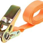 Anubhav Janni Endless Ratchet Belt Capacity Heavy Cargo Lashing Type Orange lashing belt Duty Material Double J Hooks Luggage Straps Wear And Tear Resistant Tie Down Straps (Pack Of 1 Pcs)