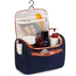 Anubhav Janni Fabric Toiletry Cosmetic Bag Makeup Organizer for Women Men Handy Travel Pouch Vanity with Dividers Multifunctional Extra Large Home ( pack of 1 ) - Image 2