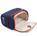 Anubhav Janni Fabric Toiletry Cosmetic Bag Makeup Organizer for Women Men Handy Travel Pouch Vanity with Dividers Multifunctional Extra Large Home ( pack of 1 ) - Image 3
