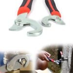 Anubhav Janni Snap N Grip Stainless Steel Socket Adjustable Universal Multi Function Wrench Multipurpose Wrench Spanner Set nut Bolts Hand Tools Nuts and Bolts Auto (Pack Of 2 Pcs) - Image 2