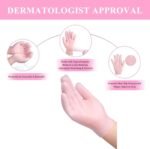 Anubhav Janni Spa Gel Gloves Hand Gel Infused Moisturizing For Dry Hands Cotton Silicone Cracked Skin Repair Night Moisture Treatment Multicolor Women Men Hands (1 Pair) - Image 3