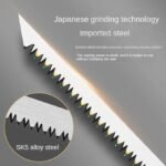 Anubhav Janni Portable Hand Saw Garden Household Anti Skip Steel High Strength Tool Ice Cutter Wood Tree Cutting Outdoor Sharp Blade Home Manual Pruning Hacksaws Ergonomic (Pack Of 2 Pcs) - Image 4