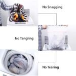 Anubhav Janni Laundry Clothes Washing Bag Mesh Bags for Machine Zippered Delicates Underwear Jackets Sweaters Socks Reusable Protective Wash ( pack of 3 ) - Image 3