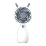 Anubhav Janni Handheld USB Charging Portable Desktop Mini Fan with Light Stay Cool Anywhere Ideal for Home Office Table Outdoor Handheld Outdoor ( pack of 1 )