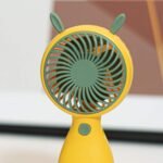Anubhav Janni Handheld USB Charging Portable Desktop Mini Fan with Light Stay Cool Anywhere Ideal for Home Office Table Outdoor Handheld Outdoor ( pack of 1 ) - Image 8