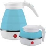 Anubhav Janni Silicon Foldable Travel Kettle Silicone Mini Collapsible Portable Electric Water Heater Jug Folding Kettle Beautiful Design Collapsible Portable Home Office (Pack Of 1 Pcs)