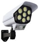 Anubhav Janni Dummy Camera Solar Sensor Light Best Outdoor Motion Lights Spotlight with Remote Controller Floodlights Waterproof Wireless Decoy Fake Security Waterproof (Pack OF 1 Pcs)