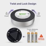 Anubhav Janni 3 Led Push Plastic Touch Lamp Button Light Indoor Stick On Night Battery Home Kitchen Office Closets Cabinets Counters Hallway Bathroom Bedroom Kitchen (Pack Of 2 Pcs) - Image 4