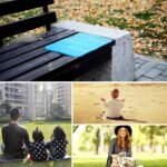 Anubhav Janni Foldable Picnic Seat Cushion Stadium Cushion Gel Chairs Mat Folding Portable Travel Accessories Seat Waterproof Foam Mat Camping Ultralight Save Your Backpack Space (Pack Of 1 Pcs) - Image 2