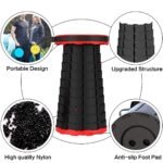 Anubhav Janni Telescoping Folding Stool Heavy Duty Collapsible Capacity Lightweight Portable Travel Music Festivals And Other Outdoor Events Home Study Dining Picnic Outdoor (Pack Of 1 Pcs) - Image 3