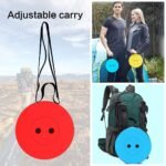 Anubhav Janni Telescoping Folding Stool Heavy Duty Collapsible Capacity Lightweight Portable Travel Music Festivals And Other Outdoor Events Home Study Dining Picnic Outdoor (Pack Of 1 Pcs) - Image 6