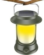 Anubhav Janni Portable Rechargeable Solar Lantern Light Ly 17 LED Camping Lantern Rotary Dimming Weight Lanterns Power Outages Modes Flashlight Lights Garden Outdoor Travelling (Pack Of 1 Pcs)