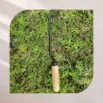 Anubhav Janni Hand Weeder Straight Garden Tool Handmade I Weeder For Gardening Single Prong with Wooden Handle Weed Remover Garden Lawn Terrace Durable Soil Digger Plants (Pack Of 2 Pcs) - Image 5
