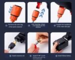 Anubhav Janni High Pressure Washer Gun (double Battery) Double Battery Cordless Portable Wireless Water for Car Wash and Bike Cleaning with Adjustable Nozzle Hose (Pack Of 1 Pcs) - Image 3
