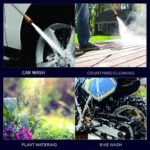 Anubhav Janni High Pressure Washer Gun (double Battery) Double Battery Cordless Portable Wireless Water for Car Wash and Bike Cleaning with Adjustable Nozzle Hose (Pack Of 1 Pcs) - Image 7