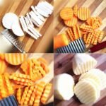 Anubhav Janni Stainless Steel Crinkle Cut Knife Shape Cutting Knife For Potato Cheese Fruits Vegetable Snacks Handle with Hanging Hole Potato Chip Blade Vegetable Fruit (Pack Of 1 Pcs) - Image 6