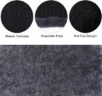Anubhav Janni Woolen Cap With Muffler Wool Beanie Set for Men Women Soft Winter Scarf Warm Unisex Scarf Gym Casual Outdoor Use Mens Women Mens With Neck Sports Winters Women (Pack Of 1 Pcs) - Image 6