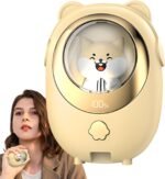 Anubhav Janni Mini Portable Hand Warmer With Power Bank Rechargeable Electric Adjustable Temperature Heater Pocket Warmers Safe Digital Display Golf Camping Accessories Cute  (Pack Of 1 Pcs)