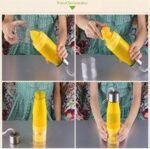 Anubhav Janni 650ml Plastic H20 Water Bottle With Fruit Infuser Bottle Portable Juice Drink Outdoor Sports bottle May Vary School office gym Travel home Travel Girl Boys Office (Pack Of 1 Pcs) - Image 5