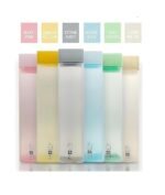 Anubhav Janni Frosty Square Water Bottle Plastic Food Grade Fridge Gift Set Bottles BPA Free Slim Refrigerator For Home Office Pieces Each Kitchen Travel (Multicolour) (Pack Of 2 Pcs) - Image 3