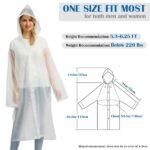 Anubhav Janni EVA Waterproof Unisex Rain Coat Hooded Full Sleeves Outdoor Men Women Boys Girls Rainwear Poncho Raincoat for Camping Hiking Travelling with Adjustable Hood  ( pack of 1 ) - Image 2