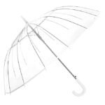 Anubhav Janni Transparent Umbrella Windproof Automatic Golf Umbrella for Outdoor Weddings or Events Men and Women Transparent Durable Wind-Resistant maximum coverage umbrella (pack of 1)