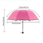 Anubhav Janni Magic Umbrella Water Contact Gets Pattern Automaticly Strong Cute Designs Folding for Rain Sun Portable Windproof Women Umberallas Big Size Men Wind and Anti-UV sun ( pack of 1 ) - Image 2