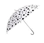 Anubhav Janni Colorful Polka Dot Pattern Umbrella for Wind and Rain Lightweight Strong Auto Open Travel Compact Folding Men Women Portable Stylish Colorful with Lightweight Design ( pack of 1 )