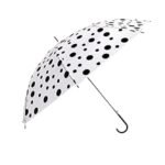 Anubhav Janni Colorful Polka Dot Pattern Umbrella for Wind and Rain Lightweight Strong Auto Open Travel Compact Folding Men Women Portable Stylish Colorful with Lightweight Design ( pack of 1 )