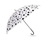 Anubhav Janni Colorful Polka Dot Pattern Umbrella for Wind and Rain Lightweight Strong Auto Open Travel Compact Folding Men Women Portable Stylish Colorful with Lightweight Design ( pack of 1 ) - Image 2
