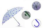 Anubhav Janni Colorful Polka Dot Pattern Umbrella for Wind and Rain Lightweight Strong Auto Open Travel Compact Folding Men Women Portable Stylish Colorful with Lightweight Design ( pack of 1 ) - Image 7