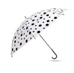 Anubhav Janni Colorful Polka Dot Pattern Umbrella for Wind and Rain Lightweight Strong Auto Open Travel Compact Folding Men Women Portable Stylish Colorful with Lightweight Design ( pack of 1 ) - Image 8