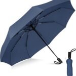 Anubhav Janni Automatic open close umbrella  for rain and sun protection 3 fold umbrella men women kids boys girls big size large three stylish folding under windproof travel Auto ( pack of 1 )