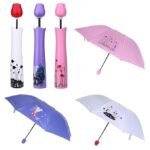 Anubhav Janni Rose umbrella lightweight waterproof protection folding creative flower case3 fold with Auto Open and Close Umbrella Large Umberalla for Man And Women Flower ( pack of 1 )
