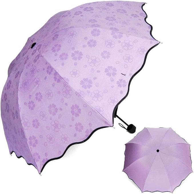 Anubhav Janni Magic Umbrella fold Portable Folding Windproof for Women Umberallas Rain Big Size Men Wind and Rain-black Light And Beautiful Travel Water Contact Gets ( pack of 1 ) Anubhav Janni Magic Umbrella fold Portable Folding Windproof for Women Umberallas Rain Big Size Men Wind and Rain-black Light And Beautiful Travel Water Contact Gets ( pack of 1 ) - Image 1