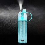 Anubhav Janni Spray Water Bottle Polypropylene Drink Mist With Straw Sports Sipper For Gym Cycling Outdoor Function BPA Free Leakproof Dishwasher Safe Gym Drinking (Pack Of 1 Pcs) - Image 4
