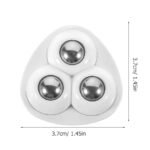 Anubhav Janni 360°Swivel Universal Wheel Self Adhesive Mini Caster Wheels Rotation For Storage Box Furniture Kitchen Appliances DIY Moving Table Heavy Duty Sticky Bottom (Pack Of 4 Pcs) - Image 2