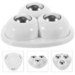 Anubhav Janni 360°Swivel Universal Wheel Self Adhesive Mini Caster Wheels Rotation For Storage Box Furniture Kitchen Appliances DIY Moving Table Heavy Duty Sticky Bottom (Pack Of 4 Pcs) - Image 3