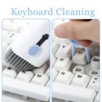 Anubhav Janni 7 in 1 Electronic Cleaner Kit Keyboard Cleaner Laptop Kit for Monitor Cell Phone Headset Lego Laptop Camera Lens Kit Keyboard with Brush Earphone Keyboard Laptop (Set Of 1) - Image 4